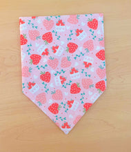 Load image into Gallery viewer, Berry in Love Snap-On Bandana
