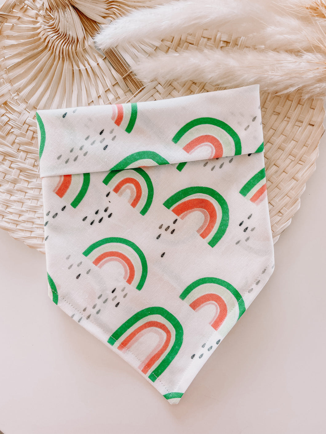 The Watermelon Skies Snap-On Bandana